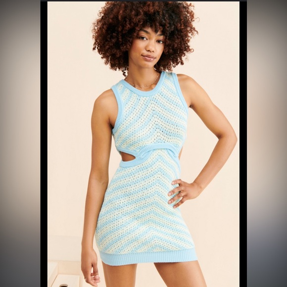 For Love And Lemons Corinna Cut Out Mini Dress - Picture 2 of 5